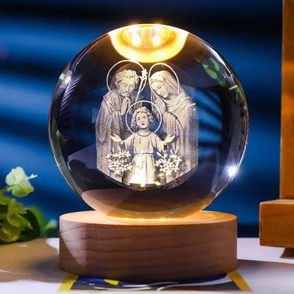 Illuminated Jesus Balls